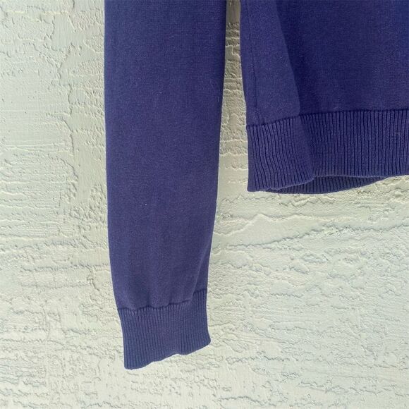 Lilly Pulitzer Women's Navy Blue Crewneck Cardigan Sweater Size S Long Sleeve - Picture 7 of 10